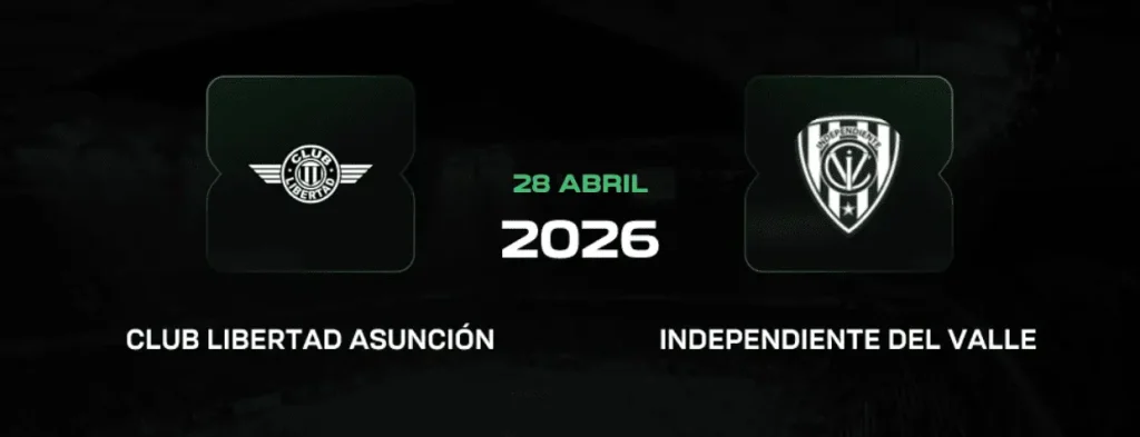 Imagem do Libertad Independiente del Valle com os logotipos do time
