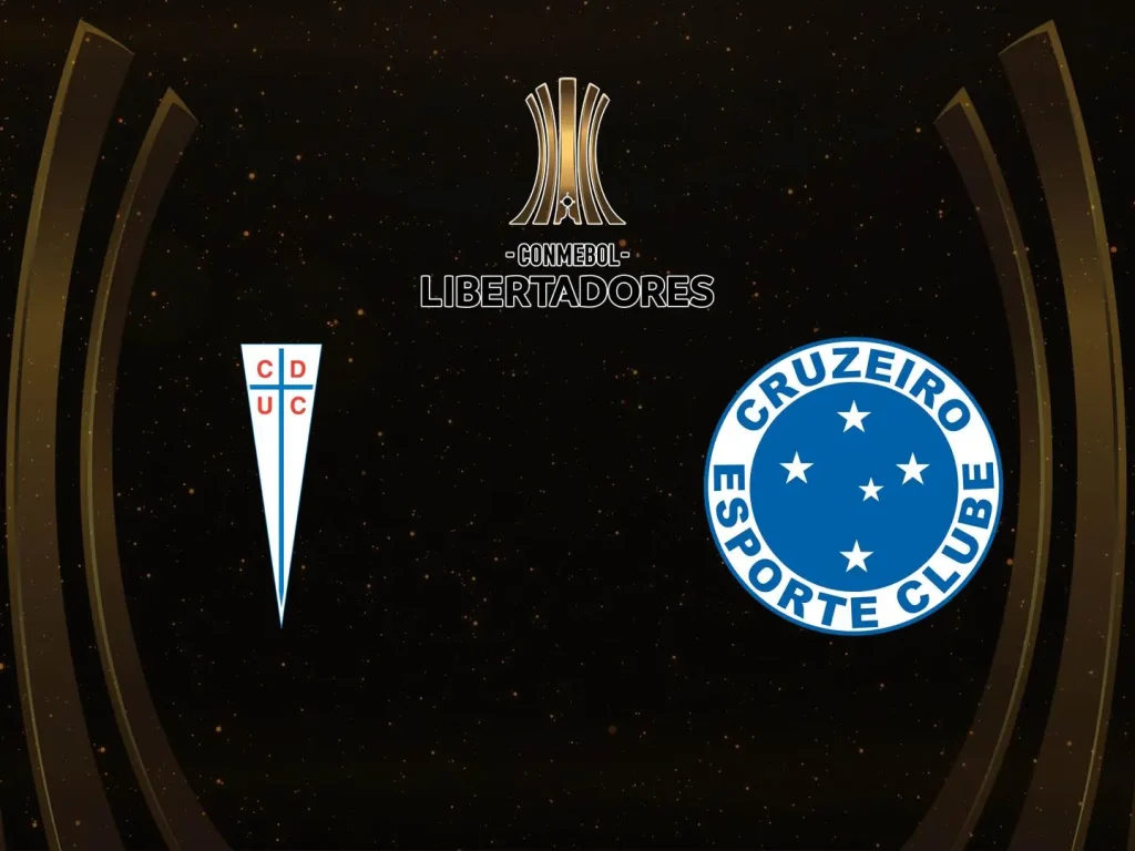 Universidad Católica x Cruzeiro: imagem com os logotipos dos times