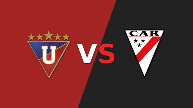 Imagen del partido entre LDU Quito y Always Ready